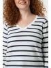 Shape Of You Blouse in Schwarz-Weiß