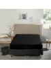 REDBEST Single-Jersey Boxspring-Spannbettlaken Denver in schwarz