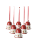 Villeroy & Boch 6er Set Glocke Toy's Deligth Decoration in ø 5,4 cm in bunt