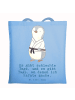 Mr. & Mrs. Panda Beutel Pinguin Karate mit Spruch in Sky Blue