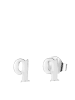 Lucardi Ohrringe "Buchstabe Q"