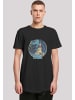 F4NT4STIC Long Cut T-Shirt 'Star Wars Classic Vintage Logo' in schwarz