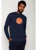 GreenBomb Sweatshirt Bike Slogan in Marineblau