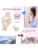 Girl Only Armbanduhr-Analog Rosa mittel (ca. 36mm) Girl Only Mademoiselle