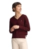 Polo Club Pullover in Granat