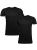 Diesel T-Shirt UMTEE-RANDAL-TUBE 2er Pack in schwarz