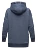 Navahoo Kapuzensweatshirt Silberengelchen in Dusty Blue Melange