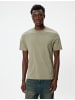 KOTON T-shirt in Khaki