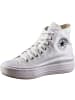 Converse Sneaker Chuck Taylor All Star Move Platform in white-natural ivory-black