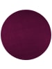 Hanse Home Kurzflor Teppich Nasty rund schwarzbeere
