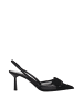 PRADA Schwarz Fasern High Absatz Pumps