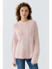 Oui Pullover in rose white