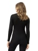 Mey T-Shirt langarm in Schwarz