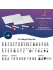 EASYmaxx EASYmaxx LED-Leuchtkasten A4 mit 173 Buchstaben, Zahlen & Symbolen inkl. Schreib