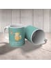 Mr. & Mrs. Panda Becher Jagdhorn Melodie mit Spruch in Meeresbrise