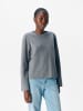 Object Strickpullover in Medium Grey Melange