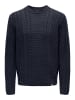 ONLY & SONS Strickpullover in Dark Navy