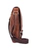 Greenburry Vintage Umhängetasche Leder 22 cm in brown