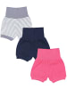 TupTam Baby Mädchen Kurze Pumphose 3er Pack in rosa