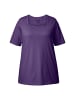 Ulla Popken Shirt in tiefes violett
