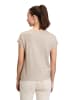 CARTOON Casual-Shirt mit Rundhalsausschnitt in Nature/Silver