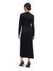 Vera Mont Abendkleid mit V-Ausschnitt in Schwarz