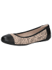 Caprice Ballerina in BLACK COMB