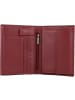 Esquire Peru Geldbörse RFID Leder 9,5 cm rot