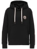 Carlo Colucci Kapuzensweatshirt Catania in Schwarz