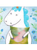 Mr. & Mrs. Panda Kuschel Kissen Axolotl Tanzen Design ohne Spruch in Weiß