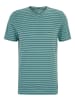 Joy Sportswear T-Shirt JANOSCH in lake green stripes