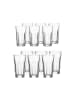 LEONARDO 24er Set Longdrinkgläser Rock in Transparent in transparent
