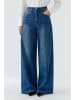 Oui Jeans HIGH WAIST in bright blue denim