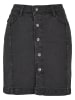 Urban Classics Maxi Skirts in black washed