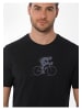 Organication T-Shirt "MOR13617" in Schwarz