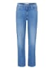 BETTY & CO High Waisted-Jeans mit Perlen in Light Blue Denim
