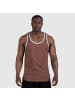 SMILODOX Tank Top Joe in Braun