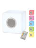 näve LED Außentischleuchte "CUBE" in bunt - (L)20 cm x (B)20 cm x (H)20 cm