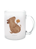 Mr. & Mrs. Panda Tee Tasse Hund Keks ohne Spruch in Transparent