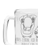 Mr. & Mrs. Panda Gravur Bierkrug Pinguin & Maus Wanderer mit Spruch in Transparent