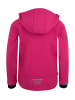 Trollkids Softshell Jacke "Preikestolen" in Pink / Mittelblau