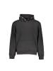 Calvin Klein Schwarzes Baumwoll-Kapuzen-Sweatshirt