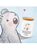 Mr. & Mrs. Panda Plätzchendose Einhorn Traurig mit Spruch in Weiß