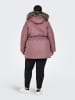 ONLY Carmakoma Langer Parka in Rose Brown