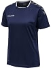 Hummel Hummel T-Shirt Hmlauthentic Multisport Damen Atmungsaktiv Schnelltrocknend in MARINE