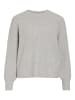 Vila Pullover in Light Grey Melange