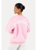 SMILODOX Unisex Oversize Sweatshirt Feyd in Rosa
