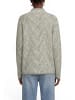 Zero  Strickpullover mit Muster in Beige/Grey