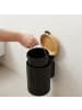 relaxdays Kosmetikeimer in Schwarz/ Natur - 3 Liter