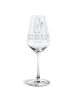 Mr. & Mrs. Panda Glas mit Gravur Pinguin Pommes mit Spruch in Transparent